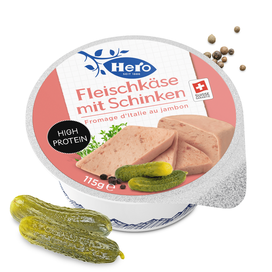 Hero Fleischkäse mit Schinken